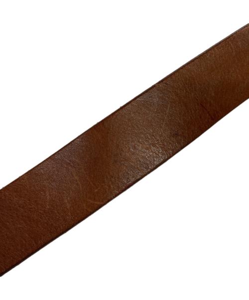 LAUREN RALPH LAUREN（ローレンラルフローレン）LAUREN RALPH LAUREN (ローレンラルフローレン) ロゴバックルベルト ブラウン サイズ:Lの古着・服飾アイテム