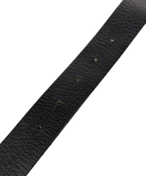 LAUREN RALPH LAUREN（ローレンラルフローレン）LAUREN RALPH LAUREN (ローレンラルフローレン) ロゴバックルベルト ブラック サイズ:Lの古着・服飾アイテム