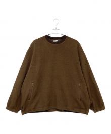 FreshService（フレッシュサービス）の古着「Polartec Fleece Crew Neck Pullover / ポーラテック フリース クルー ネック プルオーバー」｜ブラウン