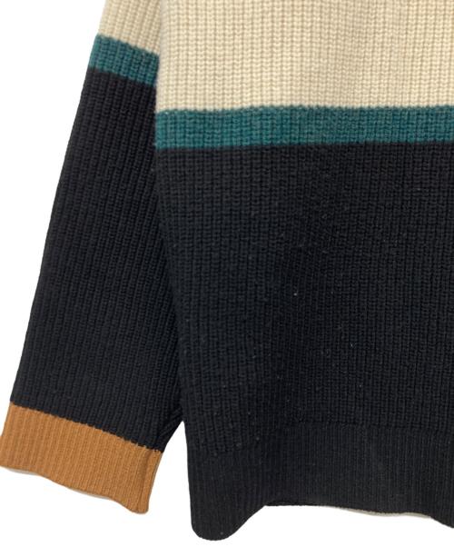 CULLNI（クルニ）CULLNI (クルニ) ボーダーカーディガン ホワイト サイズ:1の古着・服飾アイテム