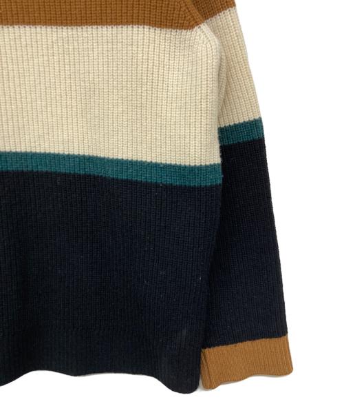 CULLNI（クルニ）CULLNI (クルニ) ボーダーカーディガン ホワイト サイズ:1の古着・服飾アイテム