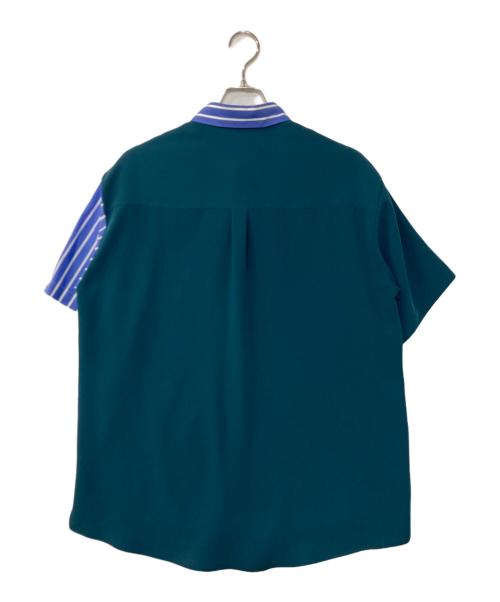 CULLNI（クルニ）CULLNI (クルニ) スイッチングS/Sシャツ グリーン サイズ:2の古着・服飾アイテム