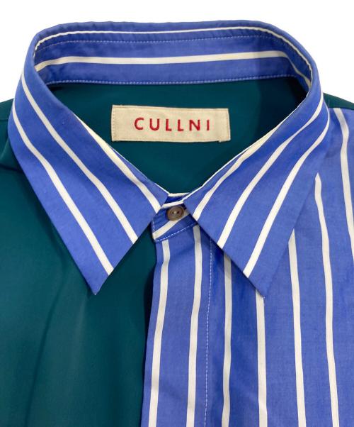 CULLNI（クルニ）CULLNI (クルニ) スイッチングS/Sシャツ グリーン サイズ:2の古着・服飾アイテム