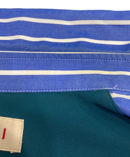 CULLNI（クルニ）CULLNI (クルニ) スイッチングS/Sシャツ グリーン サイズ:2の古着・服飾アイテム