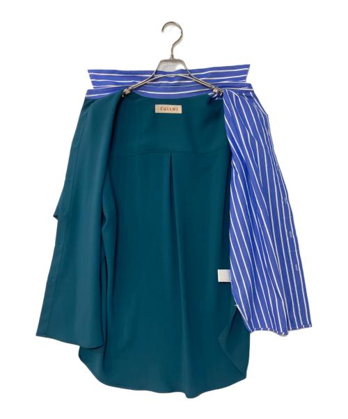 CULLNI（クルニ）CULLNI (クルニ) スイッチングS/Sシャツ グリーン サイズ:2の古着・服飾アイテム