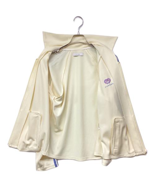 jieda（ジエダ）jieda (ジエダ) 5 STRIPE JERSEY TOP トラックジャケット ベージュ サイズ:1の古着・服飾アイテム