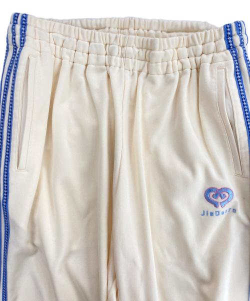 jieda（ジエダ）jieda (ジエダ) 5 STRIPE JERSEY PANTS トラックパンツ ベージュ サイズ:1の古着・服飾アイテム