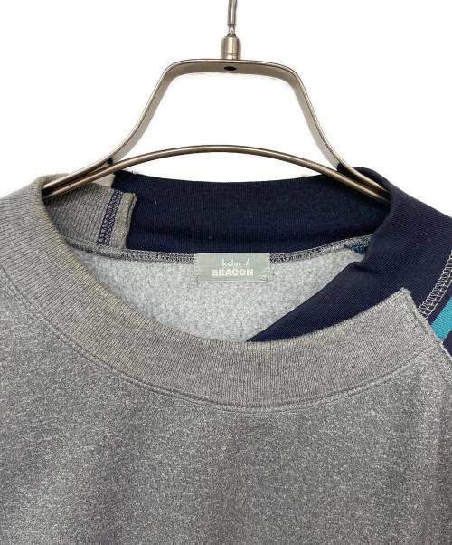 kolor/BEACON（カラービーコン）kolor/BEACON (カラービーコン) ドッキングSWEAT グレー サイズ:2の古着・服飾アイテム