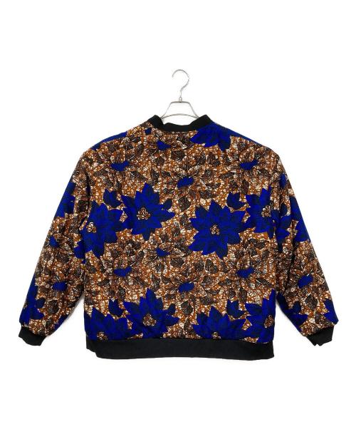 STYLE REBORN（スタイル リボーン）STYLE REBORN (スタイル リボーン) moyan AFRICA (モヤンアフリカ) ベロアリバーシブルボンバージャケット ネイビー サイズ:Fの古着・服飾アイテム