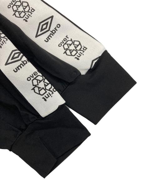 UMBRO（アンブロ）UMBRO (アンブロ) overprint (オーバープリント) コラボゲームシャツ ブラック サイズ:Lの古着・服飾アイテム