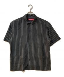 SUPREME（シュプリーム）の古着「Stripe S/S Pajama Shirt」｜ブラック
