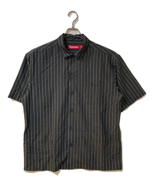SUPREME（シュプリーム）SUPREME (シュプリーム) Stripe S/S Pajama Shirt ブラック サイズ:Mの古着・服飾アイテム