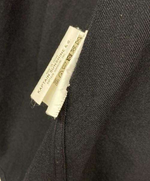 KAPTAIN SUNSHINE（キャプテンサンシャイン）KAPTAIN SUNSHINE (キャプテンサンシャイン) Open Collar Shirt ネイビー サイズ:38の古着・服飾アイテム