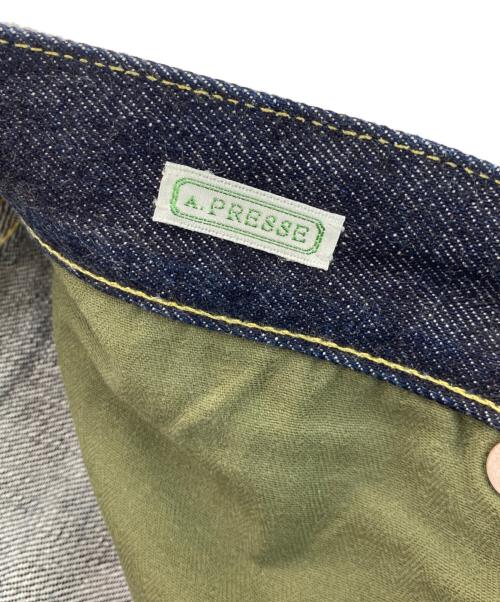 A.PRESSE（アプレッセ）A.PRESSE (アプレッセ) Washed denim wide pants インディゴ サイズ:32/30の古着・服飾アイテム