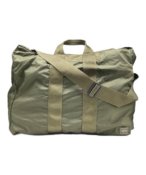 PORTER（ポーター）PORTER (ポーター) FLEX/2WAY DUFFLE BAG(S) / ダッフルバッグ グリーンの古着・服飾アイテム