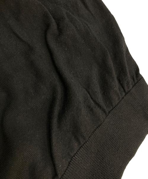A.P.C.（アーペーセー）A.P.C. (アーペーセー) POLO GREGORIO コットンニットポロシャツ ブラック サイズ:Lの古着・服飾アイテム