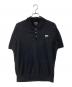 A.P.C.（アーペーセー）の古着「POLO GREGORIO コットンニットポロシャツ」｜ブラック