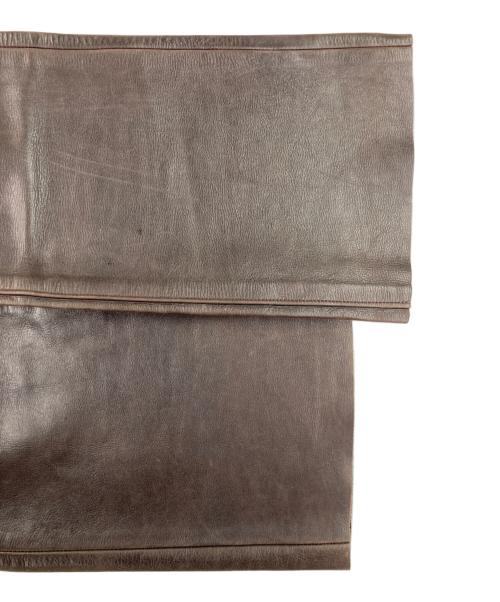 LEE（リー）LEE (リー) 5102 レザーパンツ ブラウン サイズ:W30の古着・服飾アイテム