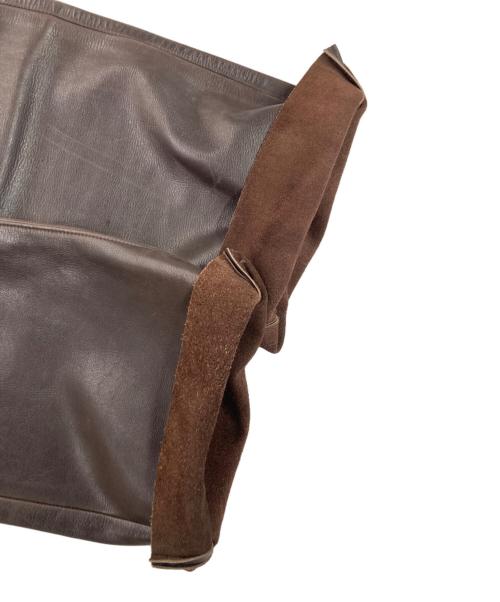 LEE（リー）LEE (リー) 5102 レザーパンツ ブラウン サイズ:W30の古着・服飾アイテム