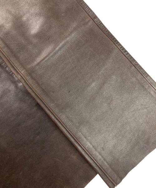 LEE（リー）LEE (リー) 5102 レザーパンツ ブラウン サイズ:W30の古着・服飾アイテム