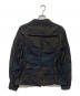 KOLOR (カラー) 16SS 総柄パッカリングジャケット ネイビー×ブラウン サイズ:1：7000円