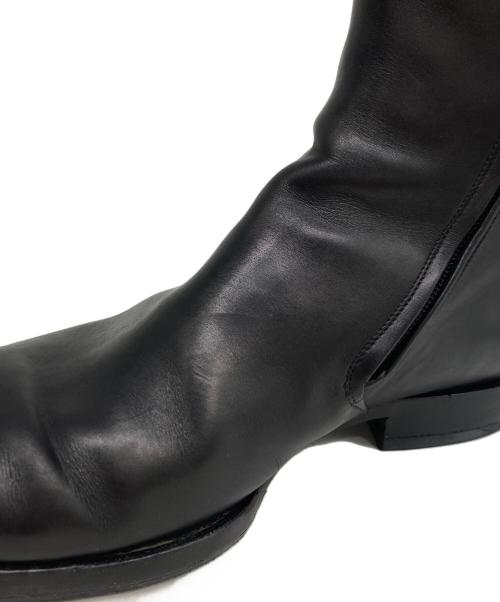 GUCCI（グッチ）GUCCI (グッチ) 101713 GUCCI サイドジップブーツ ブラック サイズ:42Eの古着・服飾アイテム