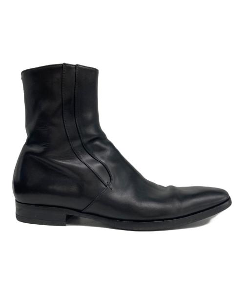 GUCCI（グッチ）GUCCI (グッチ) 101713 GUCCI サイドジップブーツ ブラック サイズ:42Eの古着・服飾アイテム