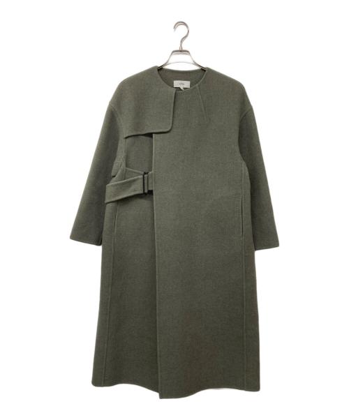 HYKE（ハイク）HYKE (ハイク) DOUBLE FACE TRENCH COAT / ダブルフェイス トレンチコート グリーン サイズ:1の古着・服飾アイテム