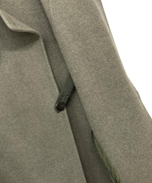 HYKE（ハイク）HYKE (ハイク) DOUBLE FACE TRENCH COAT / ダブルフェイス トレンチコート グリーン サイズ:1の古着・服飾アイテム