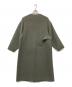 HYKE (ハイク) DOUBLE FACE TRENCH COAT / ダブルフェイス トレンチコート グリーン サイズ:1：40000円