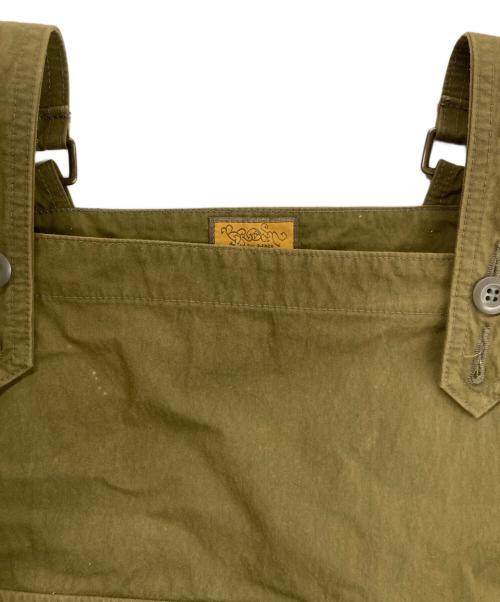 BROWN by 2-tacs（ブラウンバイツータックス）BROWN by 2-tacs (ブラウンバイツータックス) SEED IT ナイロンベスト カーキ サイズ:記載なしの古着・服飾アイテム