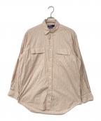 POLO RALPH LAURENポロ・ラルフローレン）の古着「ストライプシャツ」｜ブラウン