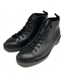 GEORGE COX×FRED PERRY（ジョージコックス×フレッドペリー）の古着「George Cox X Fred Perry MONKEY BOOT LEATHER / モンキーブーツ」｜ブラック
