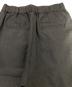 中古・古着 maison de soil (メゾンドソイル) WORSTED SERGE 2TUCK WIDE EASY PANTS グレー サイズ:2 未使用品：10000円