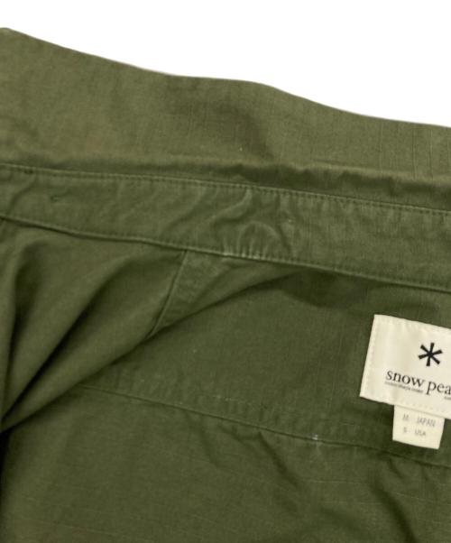 Snow peak（スノーピーク）Snow peak (スノーピーク) リップストップフィールドシャツ カーキ サイズ:Mの古着・服飾アイテム