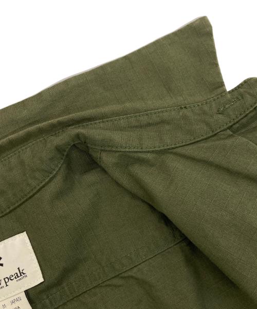 Snow peak（スノーピーク）Snow peak (スノーピーク) リップストップフィールドシャツ カーキ サイズ:Mの古着・服飾アイテム