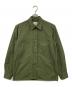 Snow peak（スノーピーク）の古着「リップストップフィールドシャツ」｜カーキ