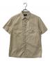 stussy（ステューシー）の古着「バックプリント 半袖シャツ カジキ 」｜ベージュ