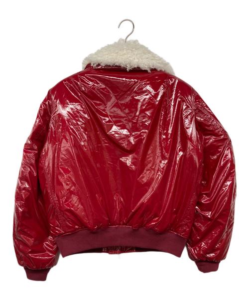 FUTURE ARCHIVE（フューチャー アーカイブ）FUTURE ARCHIVE (フューチャー アーカイブ) MILITARY BOA BLOUSON / ブルゾン レッド サイズ:Lの古着・服飾アイテム