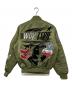 FIRST ROW (ファーストロウ) FORCE MULTI PATCHES MA-1 JACKET オリーブ サイズ:S：10000円