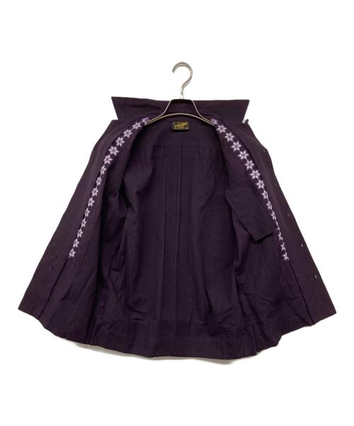 ESTRELLASTANDARD（エストレアスタンダード）ESTRELLASTANDARD (エストレアスタンダード) キューバシャツ パープル サイズ:３６の古着・服飾アイテム