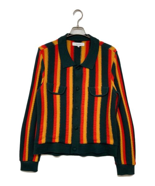 SASQUATCHfabrix.（サスクワッチファブリックス）SASQUATCHfabrix. (サスクワッチファブリックス) KNIT CARDIGAN RASTA マルチカラー サイズ:Mの古着・服飾アイテム
