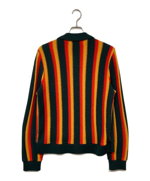 SASQUATCHfabrix.（サスクワッチファブリックス）SASQUATCHfabrix. (サスクワッチファブリックス) KNIT CARDIGAN RASTA マルチカラー サイズ:Mの古着・服飾アイテム