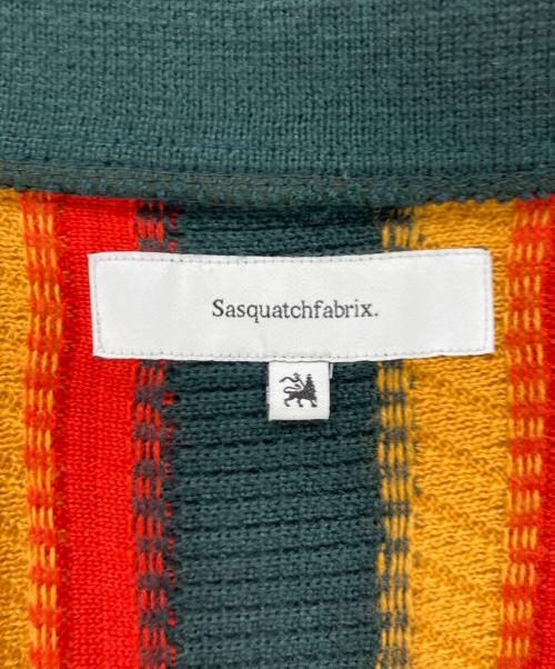 SASQUATCHfabrix.（サスクワッチファブリックス）SASQUATCHfabrix. (サスクワッチファブリックス) KNIT CARDIGAN RASTA マルチカラー サイズ:Mの古着・服飾アイテム