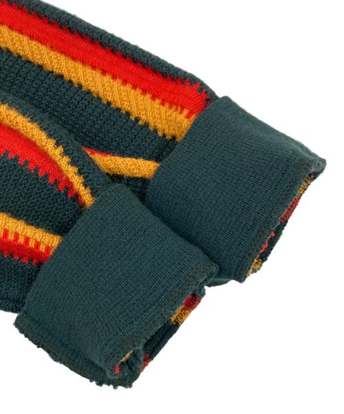 SASQUATCHfabrix.（サスクワッチファブリックス）SASQUATCHfabrix. (サスクワッチファブリックス) KNIT CARDIGAN RASTA マルチカラー サイズ:Mの古着・服飾アイテム