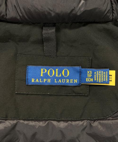 POLO RALPH LAUREN（ポロ・ラルフローレン）POLO RALPH LAUREN (ポロ・ラルフローレン) POLO RALPH LAUREN ダウンジャケット ブラック サイズ:XSの古着・服飾アイテム