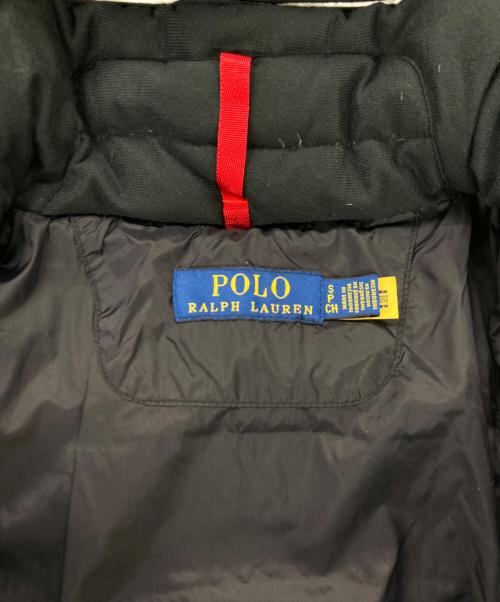 POLO RALPH LAUREN（ポロ・ラルフローレン）POLO RALPH LAUREN (ポロ・ラルフローレン) ビッグポニー バイカラー ダウンジャケット ホワイト サイズ:Sの古着・服飾アイテム