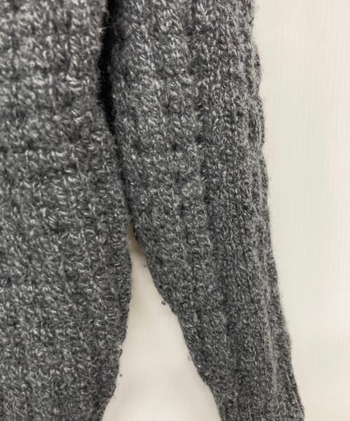 Drumohr（ドルモア）Drumohr (ドルモア) ショールカラーラムウールカーディガン グレー サイズ:48の古着・服飾アイテム