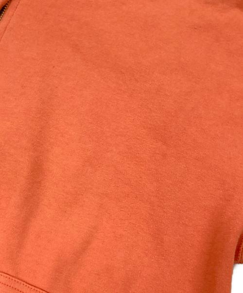 Salvatore Ferragamo（サルヴァトーレ フェラガモ）Salvatore Ferragamo (サルヴァトーレ フェラガモ) バックロゴジップフーディ オレンジ サイズ:Lの古着・服飾アイテム