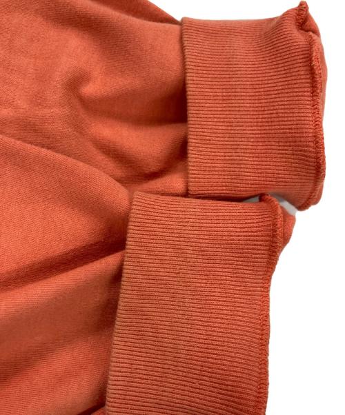 Salvatore Ferragamo（サルヴァトーレ フェラガモ）Salvatore Ferragamo (サルヴァトーレ フェラガモ) バックロゴジップフーディ オレンジ サイズ:Lの古着・服飾アイテム